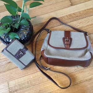 Vintage:  ETIENNE AIGNER | Crossbody Bag w/Wallet
